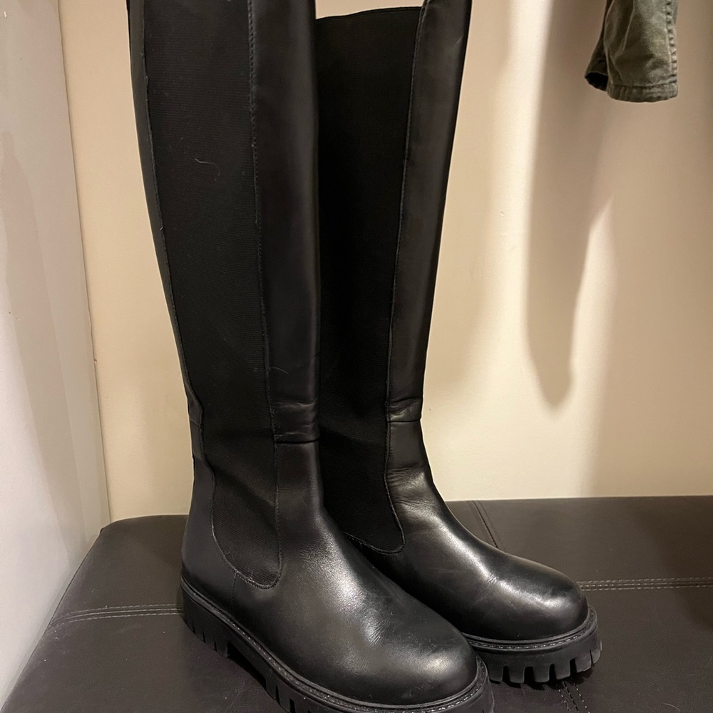 ASOS Black Knee-High Women's Boots size 6.5/EU 37